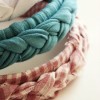 3 upcycled tshirt crafts- DIY braided headbands