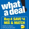 Kroger Buy 4 Save 4