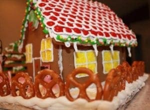 DIY gingerbread house