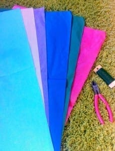 DIY Tissue Paper Flowers