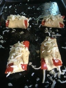 pepperoni rolls ready to bake