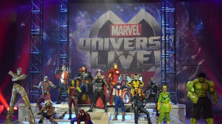 New Marvel Universe LIVE Show: Age Of Heroes, Behind The Scenes