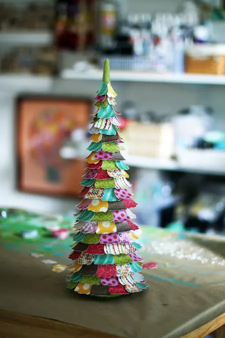 Christmas tree 3d paper pinterest christmas tree craft