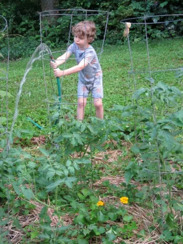 benefits gardening for children