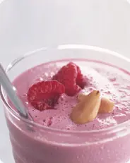 Rasperry Almond Smoothie raspberry almond smoothie