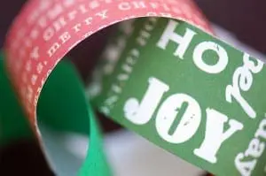 cheap homemade Christmas decorations- homemade holiday garland