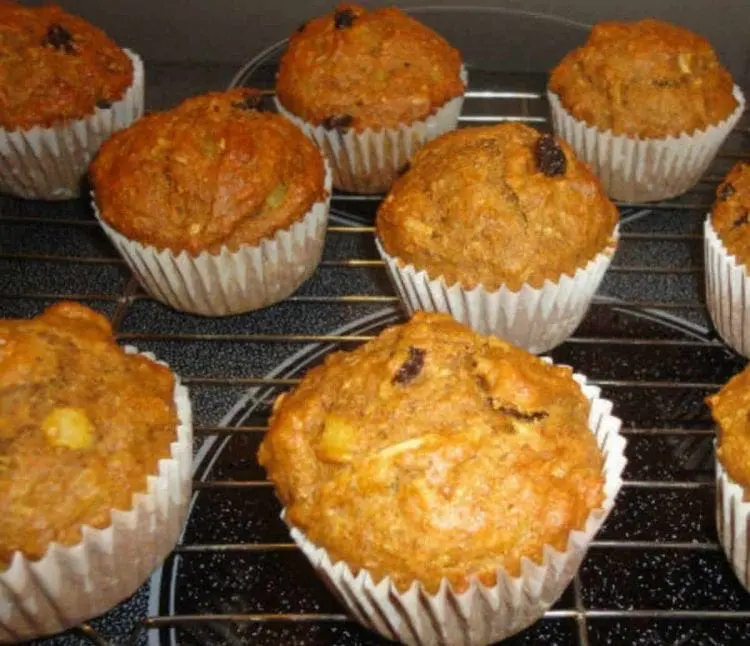 pumpkin morning glory muffins