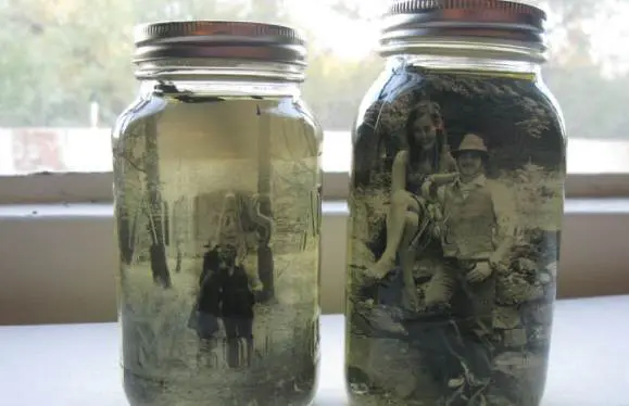 mason jar valentine
