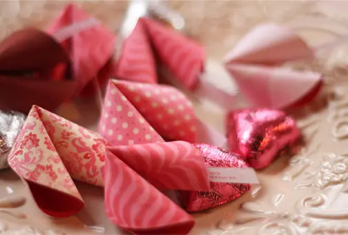 paper fortune cookies