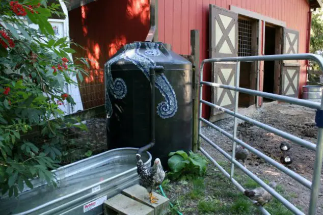 rain water harvesting tanks