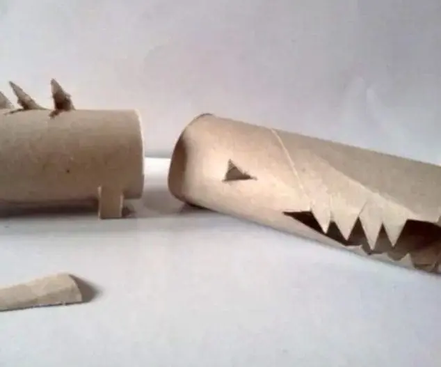 put croc head into body
