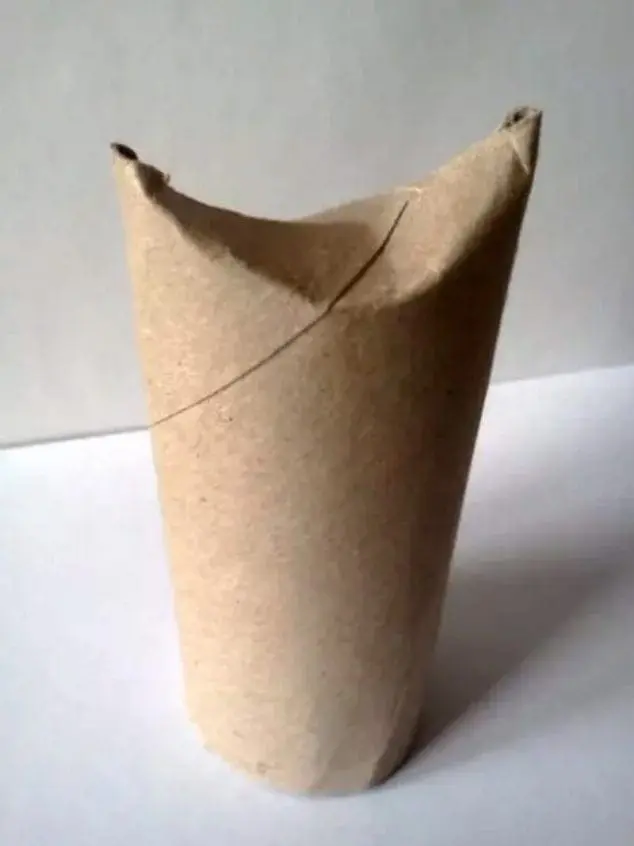 toilet roll owl instructions