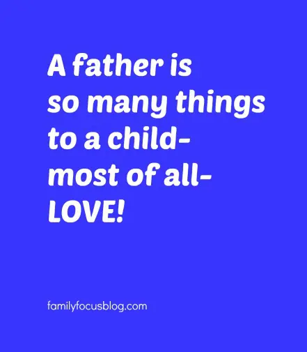 roles of the father
