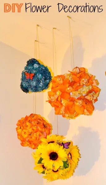 DIY Flower Decorations