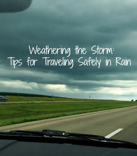 Tips for Traveling Safely in Rain