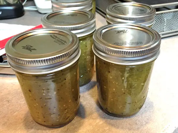 Homemade Green Chili Sauce