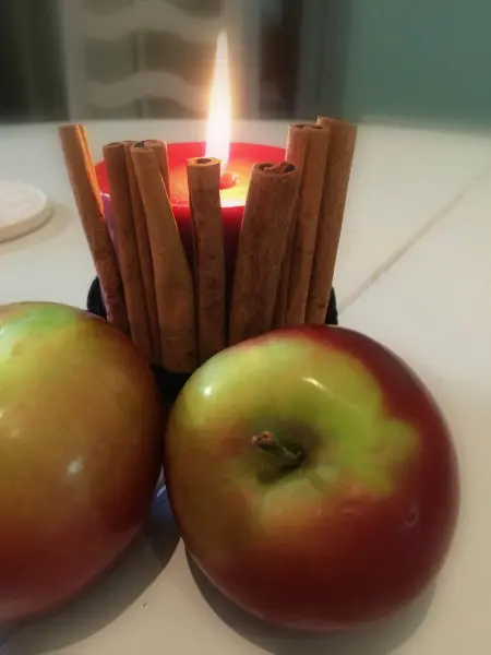 apple cinnamon fall candle scents