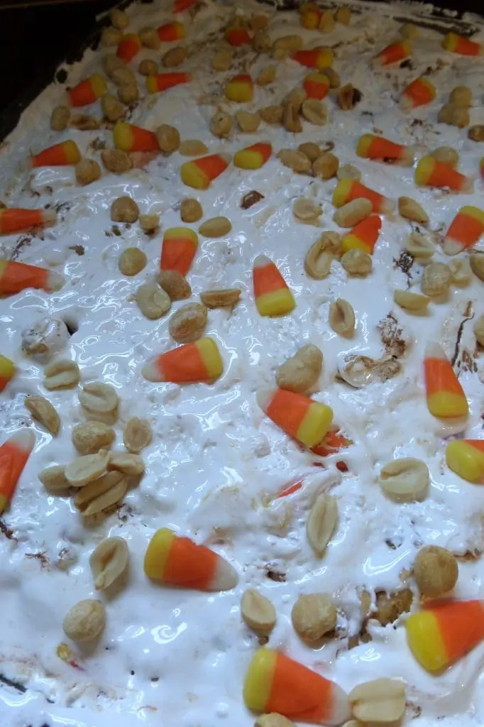 Candy Corn Bars Process