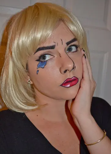 Halloween Comic Book Makeup