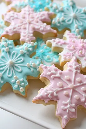snowflake cookies