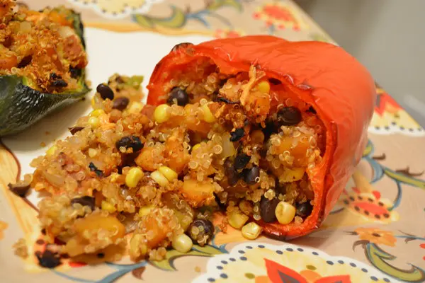 Vegan Stuffed bell Peppers