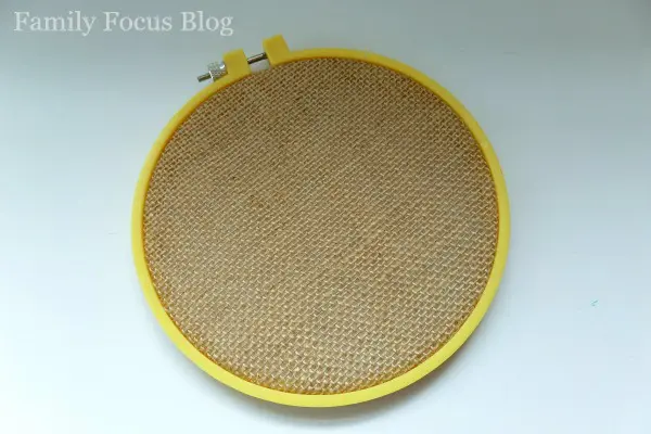 Burlap Craft Wall Hanging