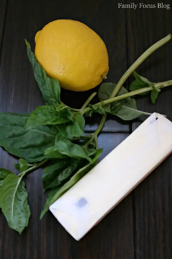 Lemon Basil Compound Butter