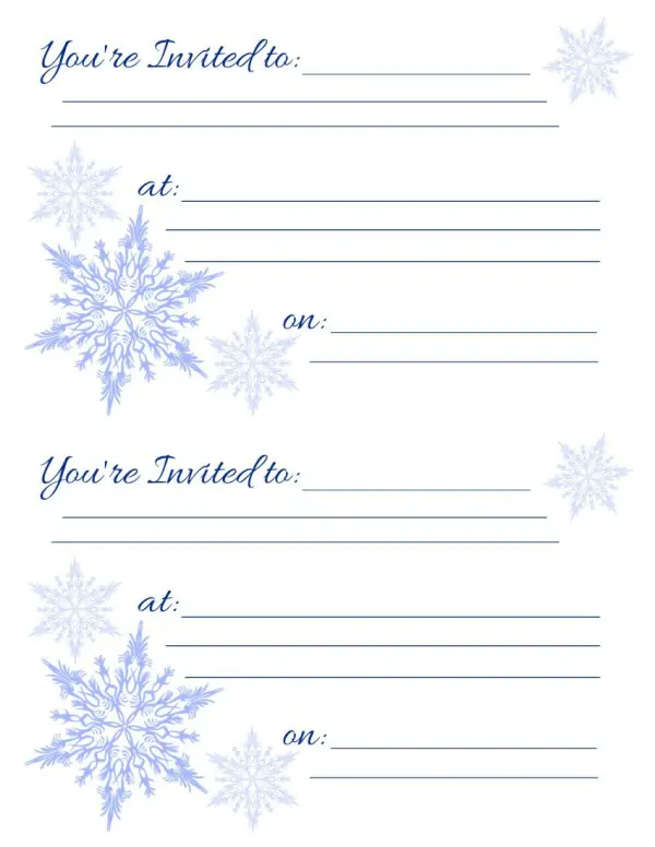 Holiday Invitations