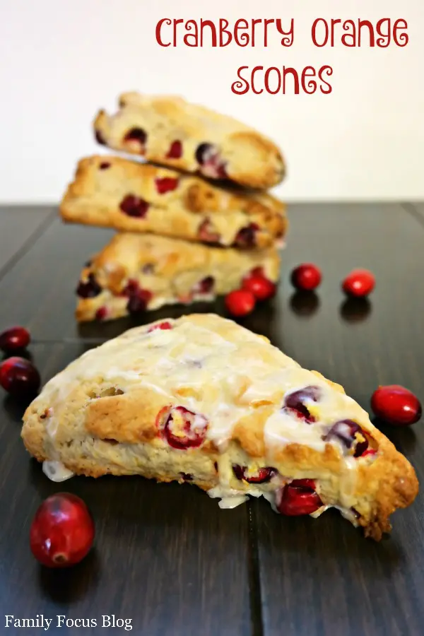 Cranberry Orange Scones