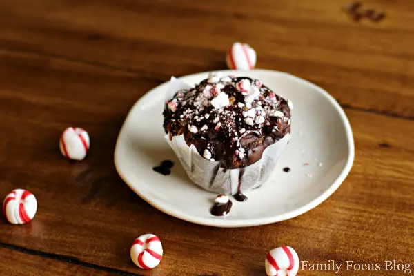 Peppermint Mocha Muffins