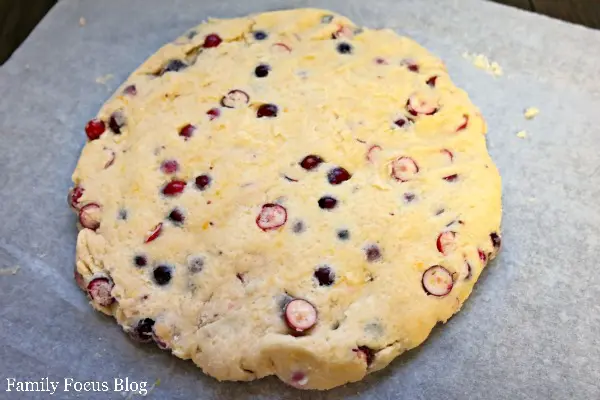 Cranberry Orange Scones