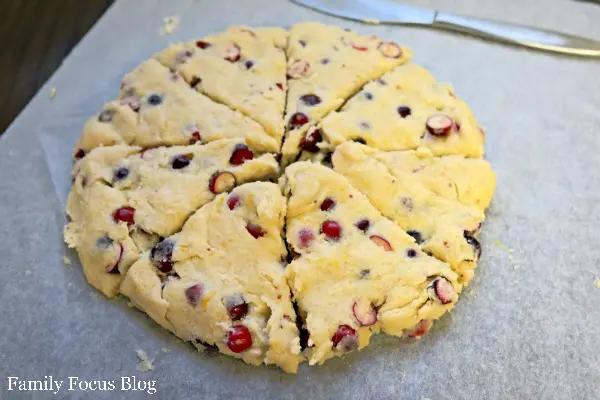 Cranberry Orange Scones