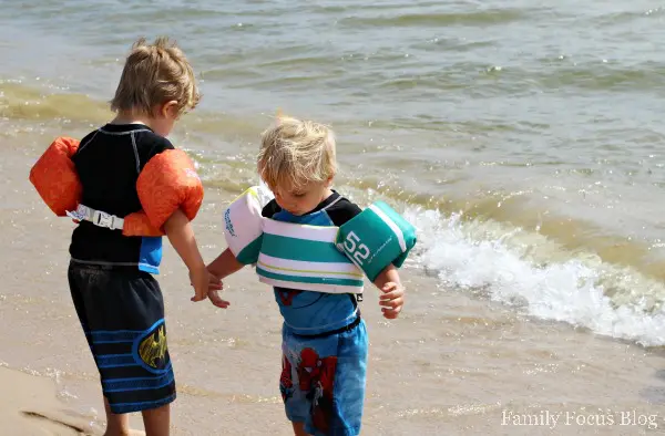 kids playing in the sun