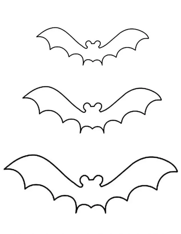 bat template printable