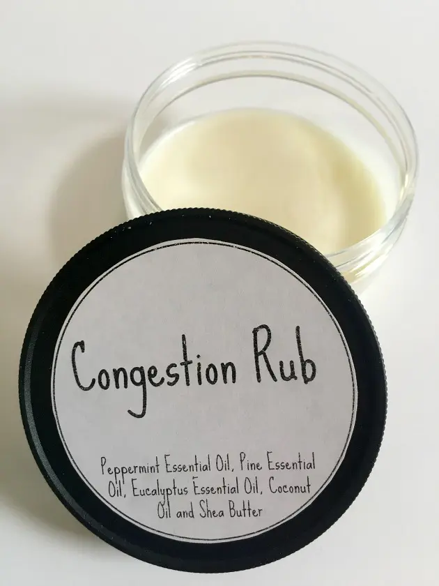 congestion vapor rub