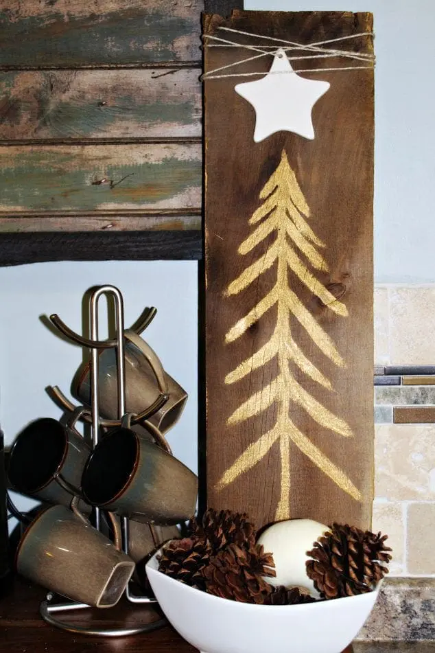 rustic decorations for Christmas