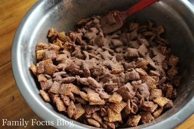 Gluten Free Hot Cocoa Muddy Buddies