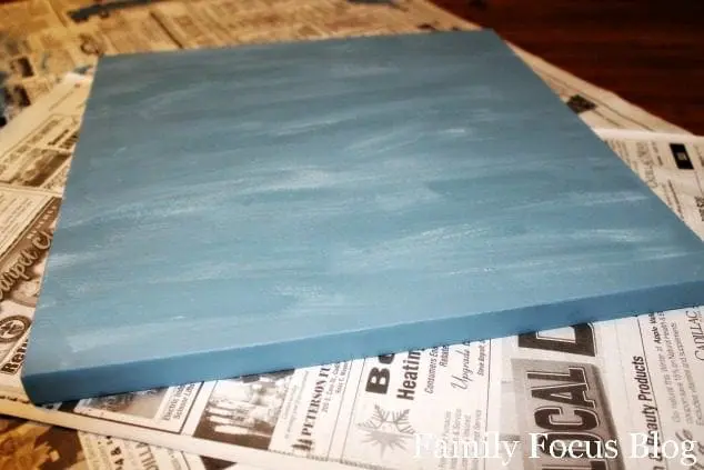 painting on canvas