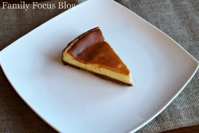 Gluten Free Cheesecake with Cherry and Chocolate Topping