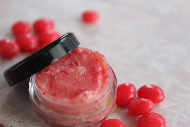 homemade lip exfoliator