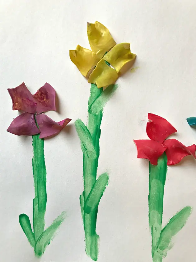 art and craft flowers