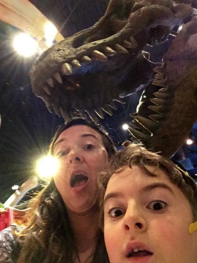 t rex dinosaur bones