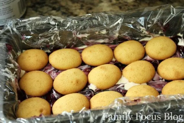 Blueberry Lemon Ice Box Cake