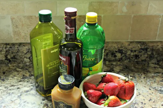 Strawberry Balsamic Vinaigrette recipe ingredients