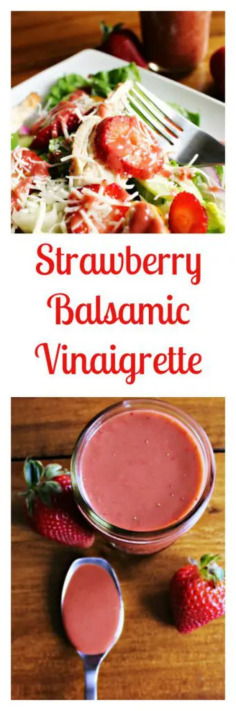 Strawberry Balsamic Vinaigrette Recipe