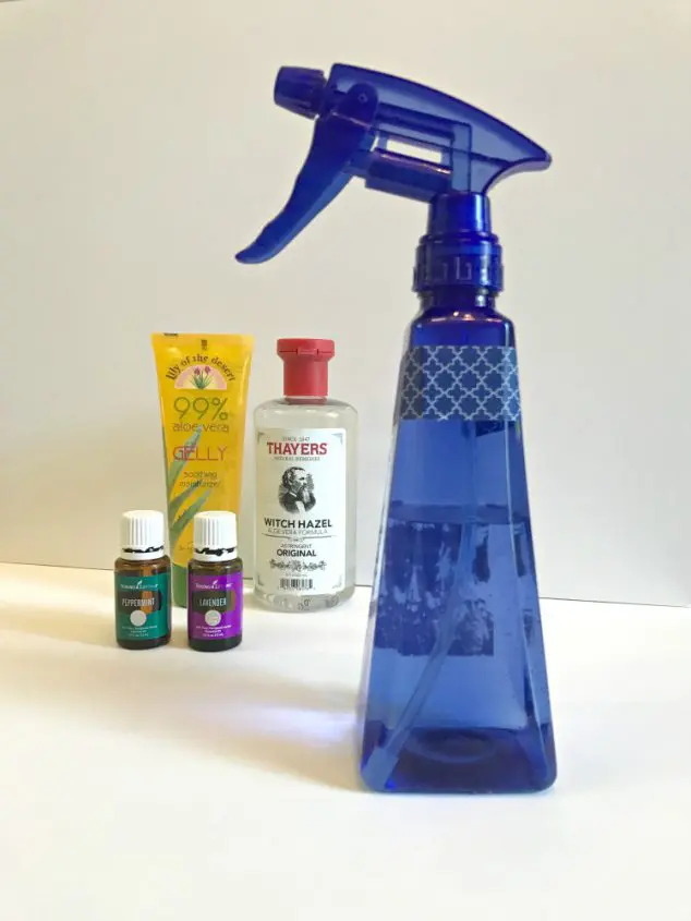 Homemade After Sun Cooling Spray