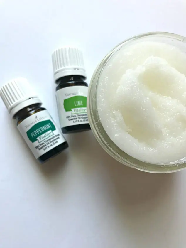 DIY foot scrub recipe