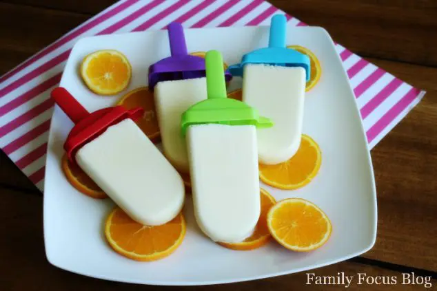 Homemade Creamsicles