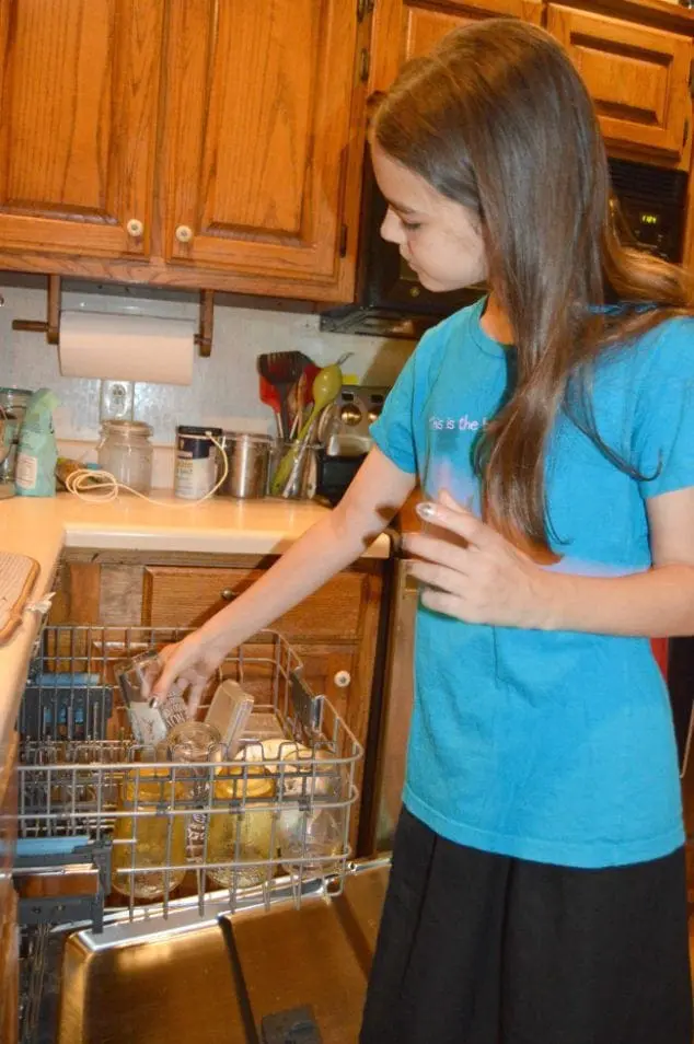 age appropriate chores for children