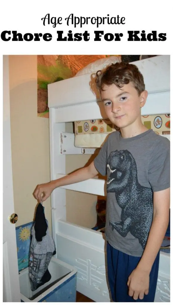 chore list for kids